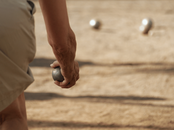 boule de pétanque