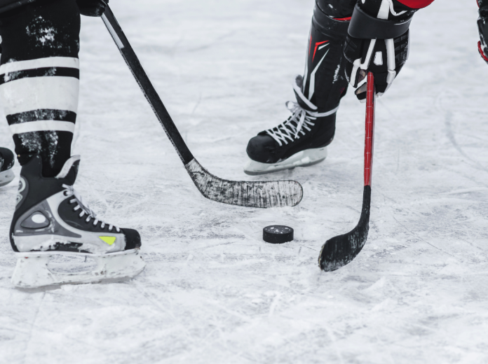 hockey-glace hockey sur glace