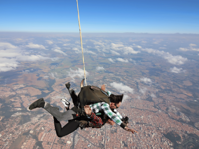 Vivez l’émotion ultime avec un saut en parachute tandem
