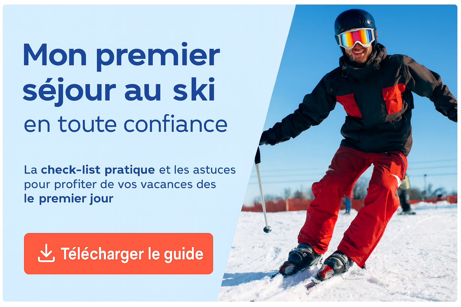 Mon premier sejour au ski - Check-list